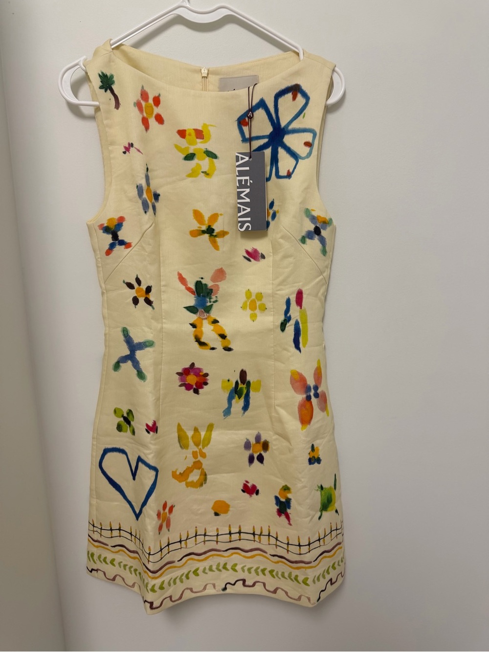 Alemais Multi Sidi Mini Dress-NWT au8/us4